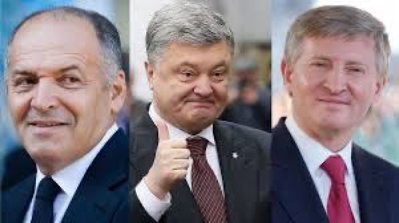 Los principales patrocinadores ucranianos de la guerra: Akhmetov, Pinchuk, Poroshenko.